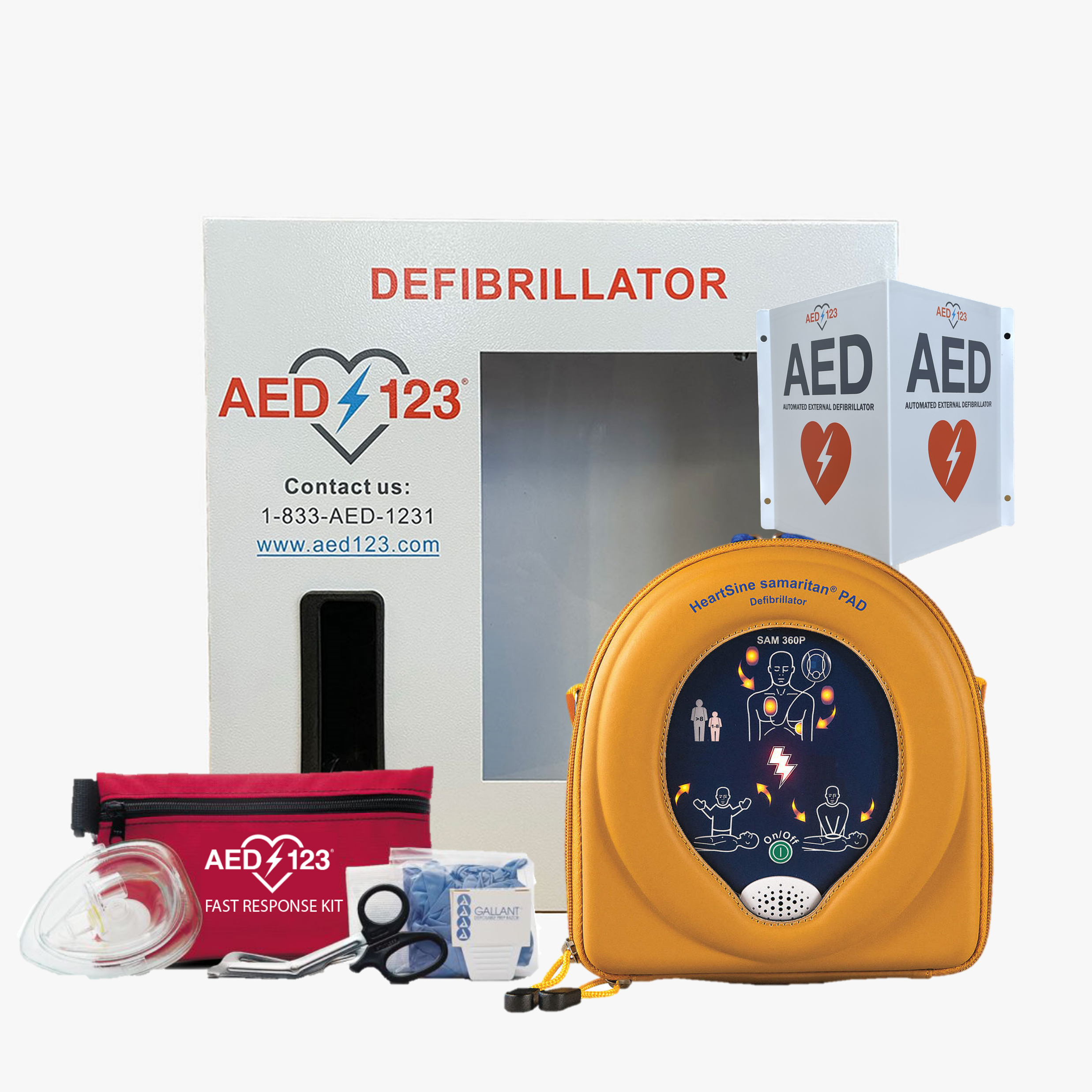 Stryker, Heartsine 360P Bundle (fully-automatic AED)